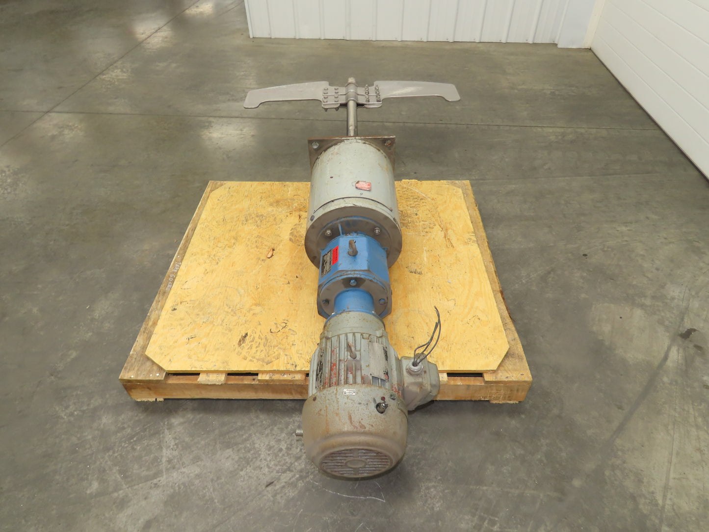 Industrial Mixer 44" Impeller 37" Depth 2 Hp 460V 3Ph 29RPM Sew 60:1 Gearbox