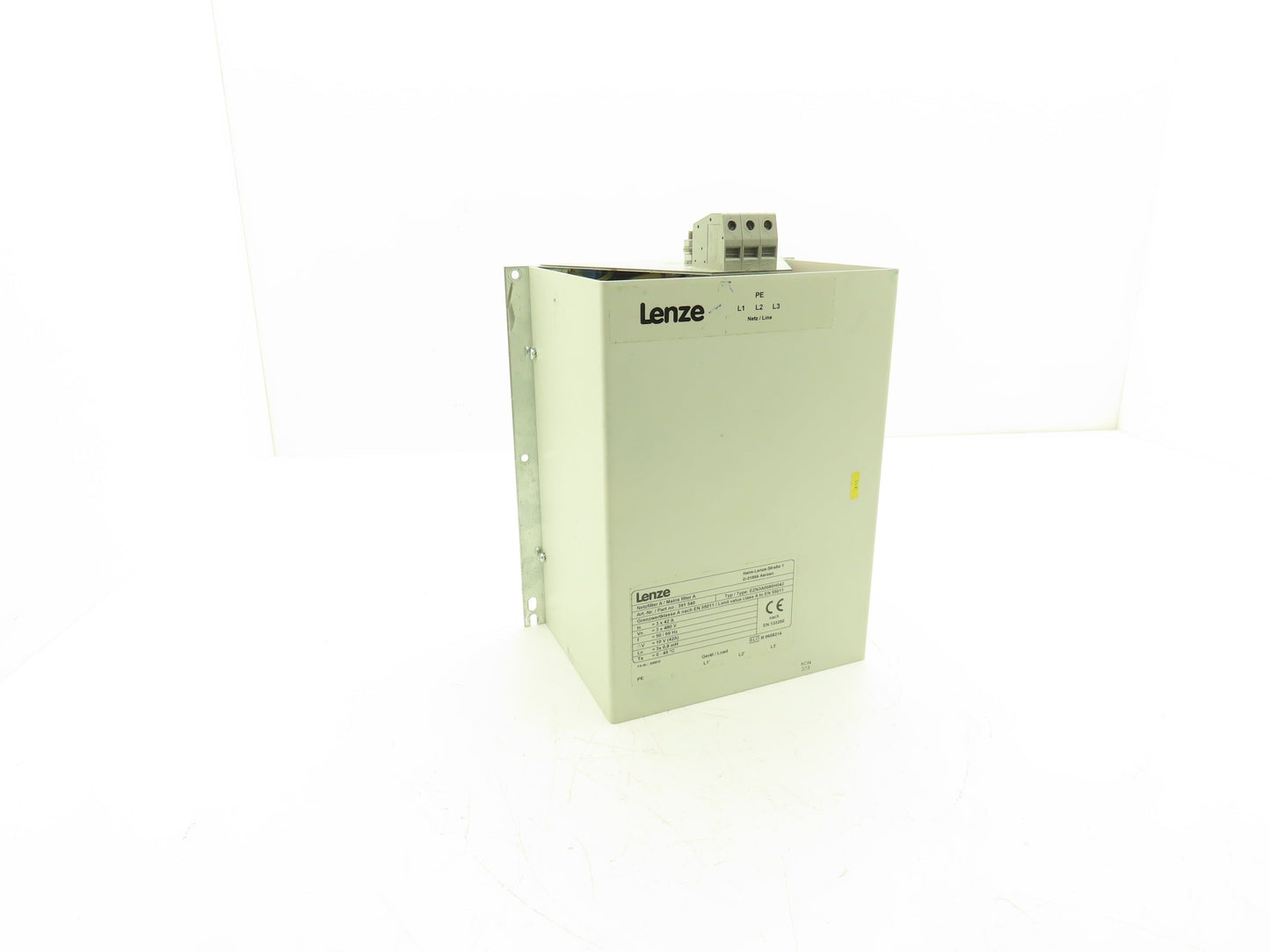 Lenze D-31855/391 540 EZN3A0080H042 NET Filter Main Power Line 480VAC 42A 3Ph