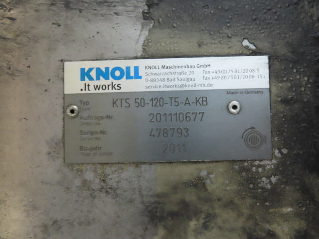 Knoll KTS50-120 High Pressure Screw Coolant Spindle Pump 40Hp 230/460V 3Ph