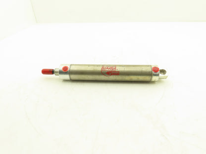 Bimba 176-DP Pneumatic Air Cylinder 1-1/2" Bore 6" Stroke 250psi Double Acting