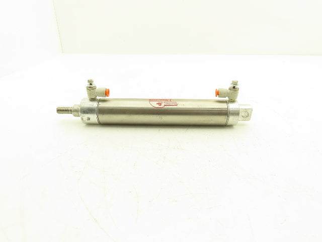 Bimba C-176-DPK Pneumatic Cylinder 1-1/2" Bore 6" Stroke 250psi Double Acting