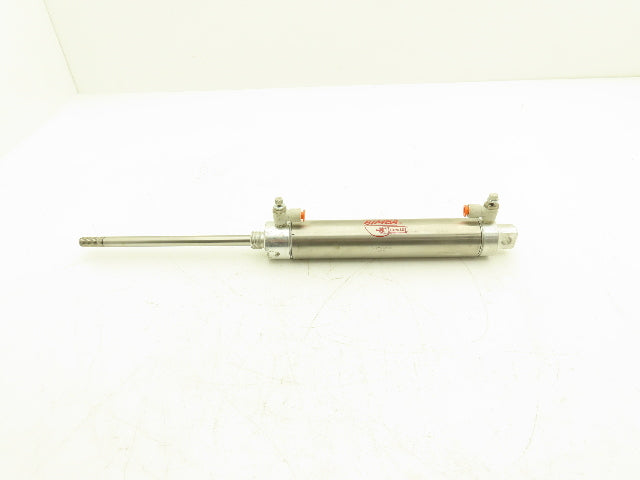Bimba C-176-DPK Pneumatic Cylinder 1-1/2" Bore 6" Stroke 250psi Double Acting