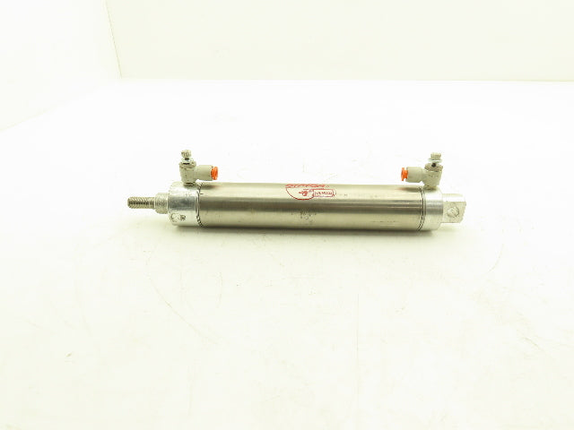 Bimba C-176-DPK Pneumatic Cylinder 1-1/2" Bore 6" Stroke 250psi Double Acting
