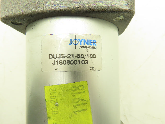 Joyner Pneumatic DUJS-21-80/100 Air Cylinder 80mm Bore 100mm Stroke Clevis Mount