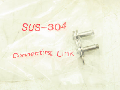 HHK 08B-1R-SSS Roller Chain Single Strand 304 Stainless 10 Ft 240 Links