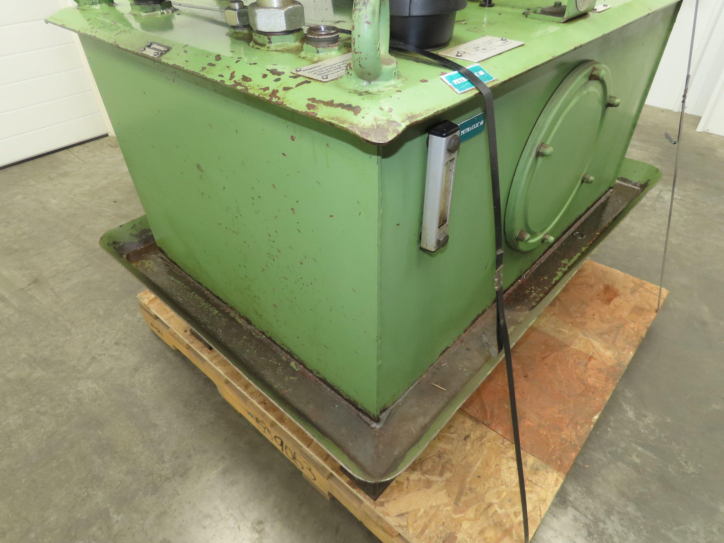 Hydraulic Berarma Vane Pump Power Unit 78GPM 1160 PSI 80Gal 16.8kw 460V 3PH