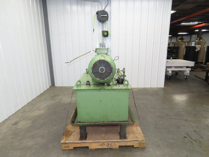 Hydraulic Berarma Vane Pump Power Unit 78GPM 1160 PSI 80Gal 16.8kw 460V 3PH