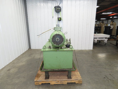 Hydraulic Berarma Vane Pump Power Unit 78GPM 1160 PSI 80Gal 16.8kw 460V 3PH