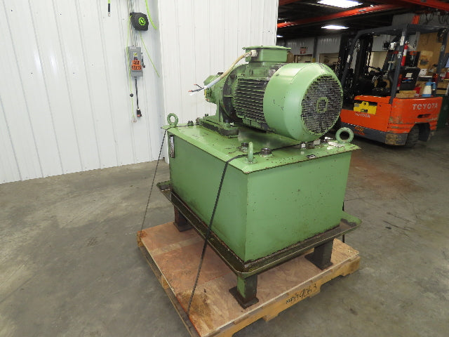 Hydraulic Berarma Vane Pump Power Unit 78GPM 1160 PSI 80Gal 16.8kw 460V 3PH
