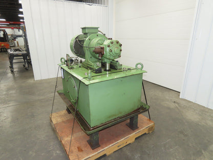 Hydraulic Berarma Vane Pump Power Unit 78GPM 1160 PSI 80Gal 16.8kw 460V 3PH