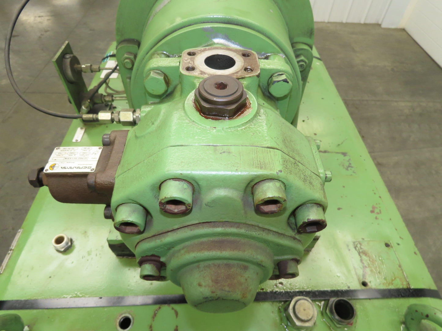 Hydraulic Berarma Vane Pump Power Unit 78GPM 1160 PSI 80Gal 16.8kw 460V 3PH