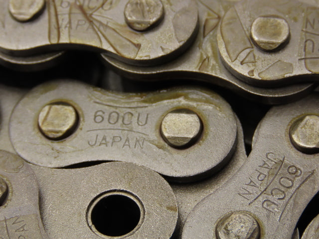 Tsubaki Tsubakimoto RS60-CU-1-U Curved Roller Chain 3/4" Pitch Side Bow 10'