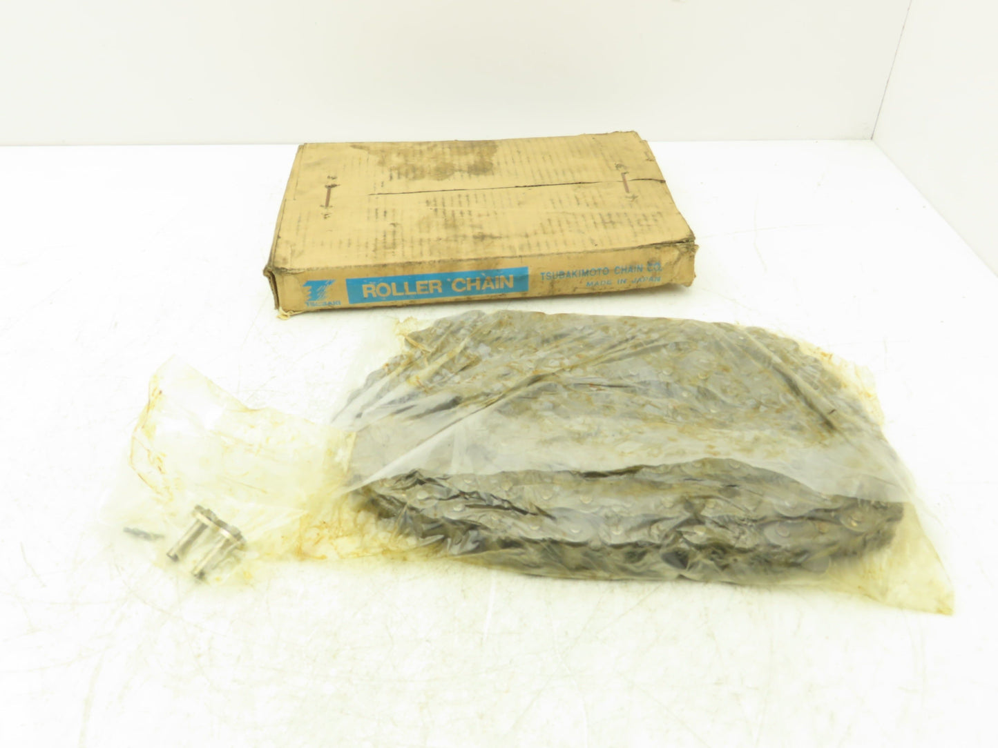 Tsubaki Tsubakimoto RS60-CU-1-U Curved Roller Chain 3/4" Pitch Side Bow 10'