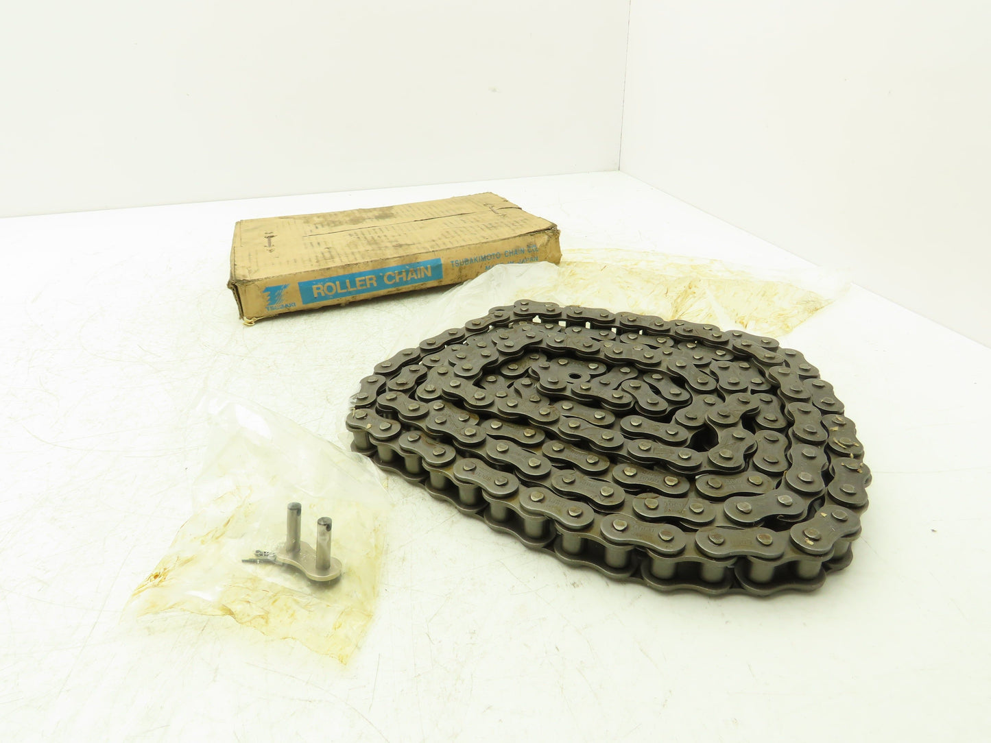 Tsubaki Tsubakimoto RS60-CU-1-U Curved Roller Chain 3/4" Pitch Side Bow 10'