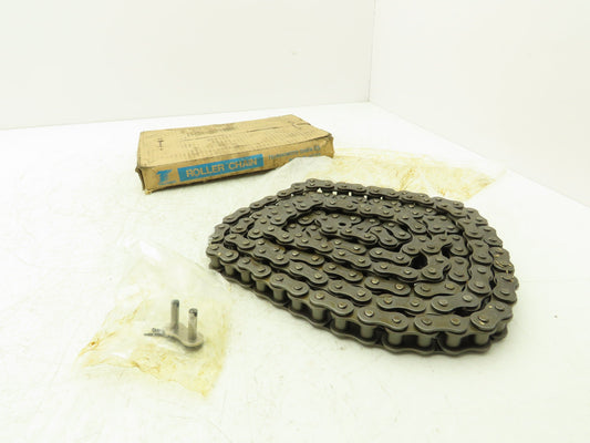 Tsubaki Tsubakimoto RS60-CU-1-U Curved Roller Chain 3/4" Pitch Side Bow 10'