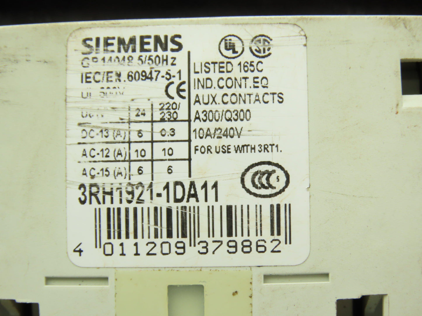 Siemens 3RT1056-6AP36 Motor Starter 200Hp 575V 195A AC/DC Coil 240V *READ