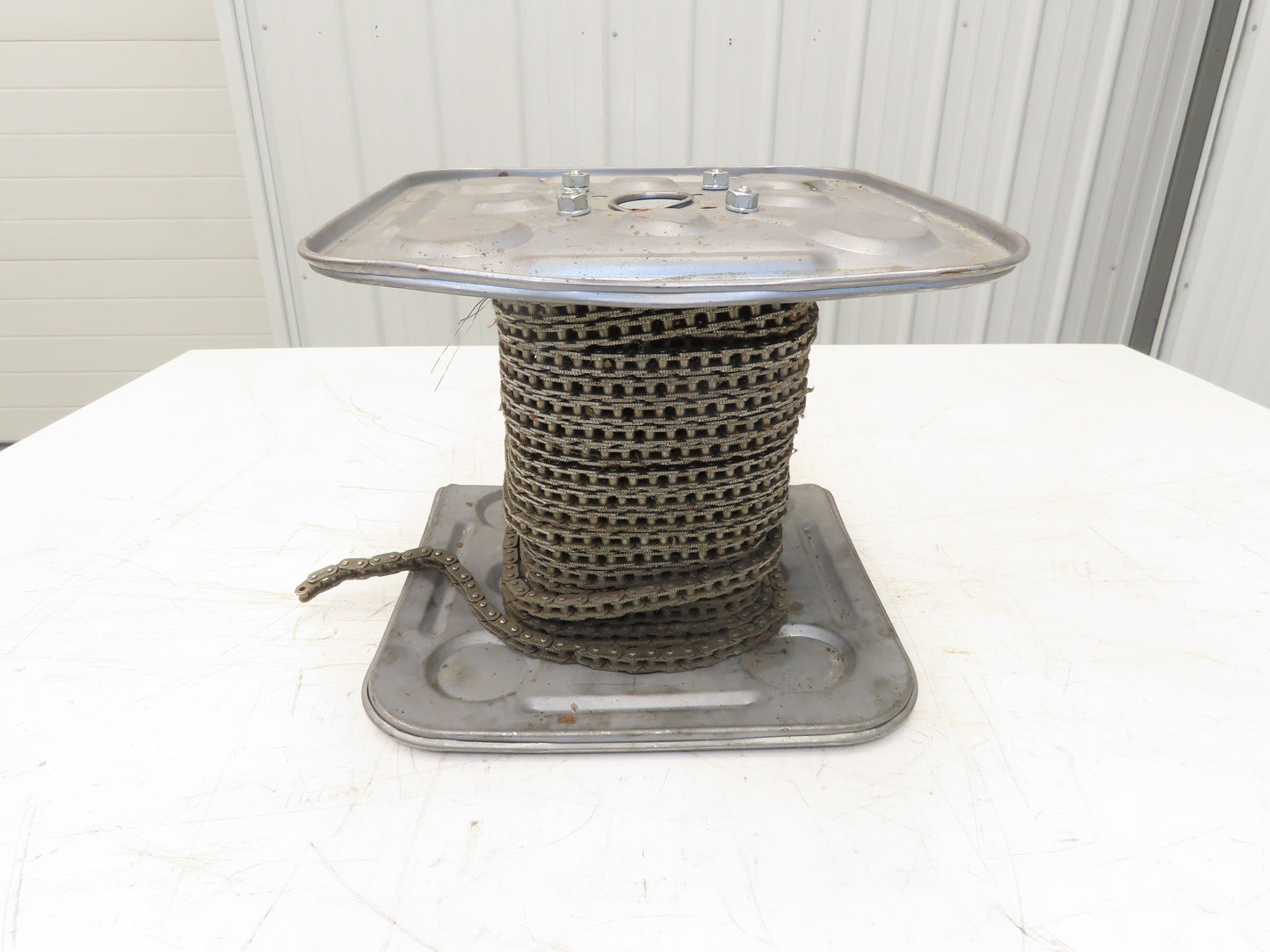 Daido Kogyo DID-35F Sharp Top Conveyor Roller Chain #35 Serrated 115Ft Roll