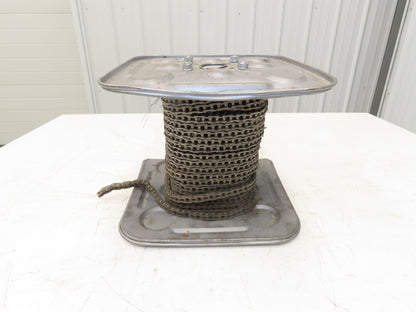 Daido Kogyo DID-35F Sharp Top Conveyor Roller Chain #35 Serrated 115Ft Roll