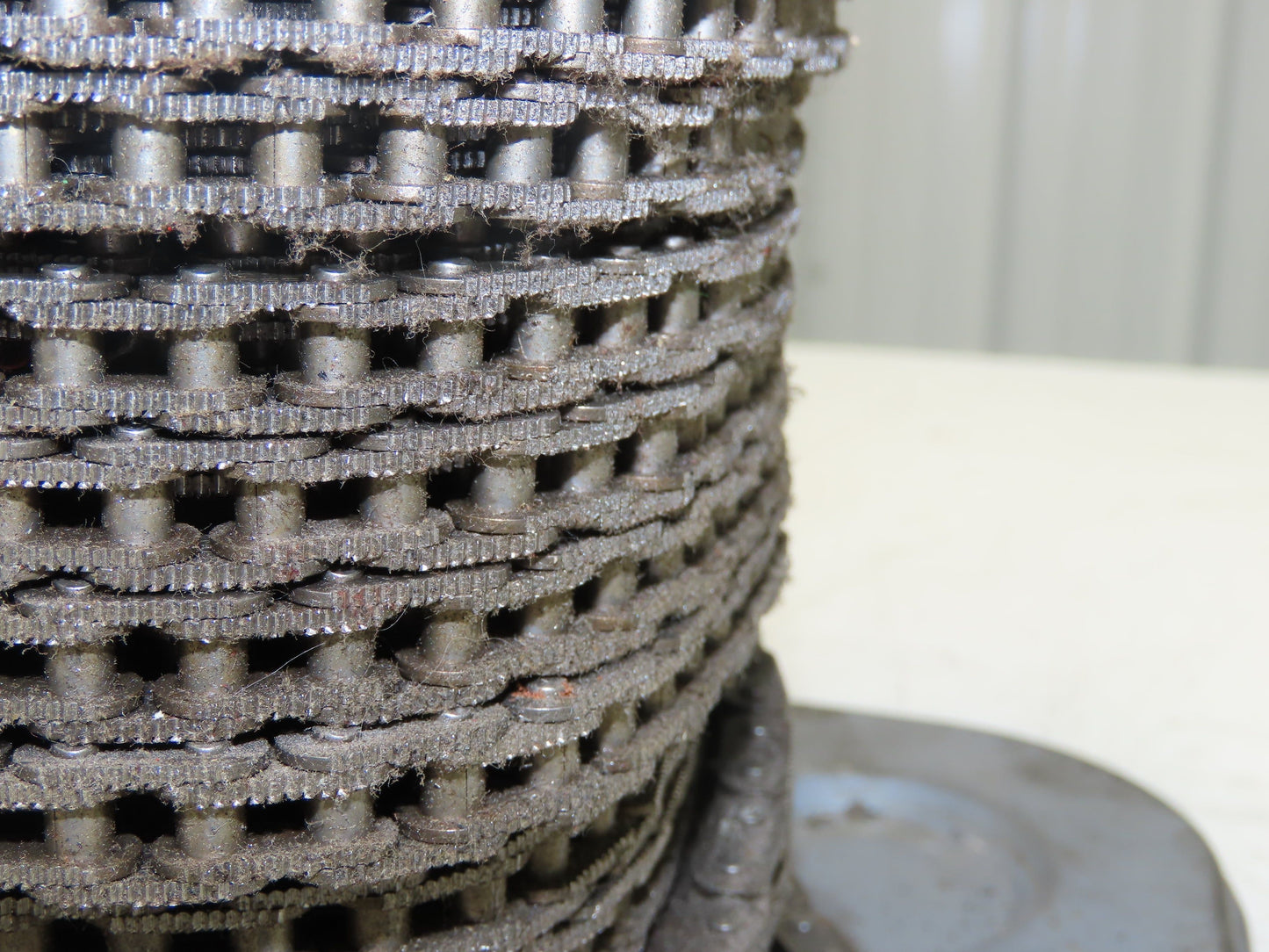 Daido Kogyo DID-35F Sharp Top Conveyor Roller Chain #35 Serrated 115Ft Roll