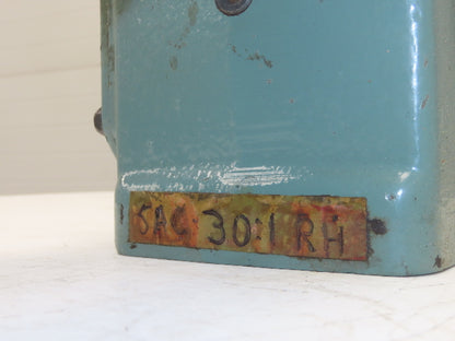 Hytrol 5AC-30-1-RH Conveyor Drive Gearmotor 30:1 Reducer .75Hp 460V 56C 58rpm