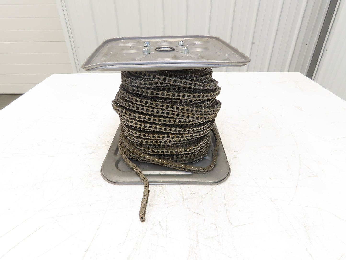 Daido Kogyo DID35F Sharp Top Conveyor Roller Chain #35 Serrated 150 Ft Roll