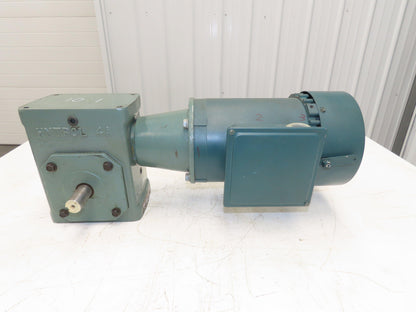 Hytrol 4AC-10-1-RH Conveyor Gearmotor w/Brake 10:1 Reducer 1Hp 460V 56C 175rpm