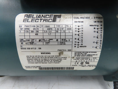 Hytrol 4AC-10-1-RH Conveyor Gearmotor w/Brake 10:1 Reducer 1Hp 460V 56C 175rpm