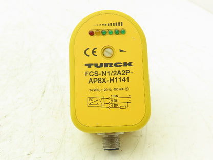 Turck FCS-N1/2A4P-AP8X-H1141 Liquid Flow Immersion Sensor 100mm NO PNP 24VDC
