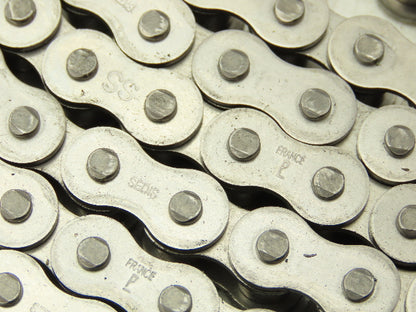 Sedis #35 Roller Chain 30' Total Length Stainless Steel 3 Pcs(2x 7'+1x16')