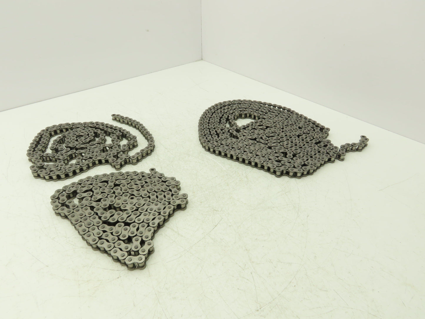 Sedis #35 Roller Chain 30' Total Length Stainless Steel 3 Pcs(2x 7'+1x16')