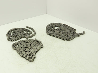 Sedis #35 Roller Chain 30' Total Length Stainless Steel 3 Pcs(2x 7'+1x16')