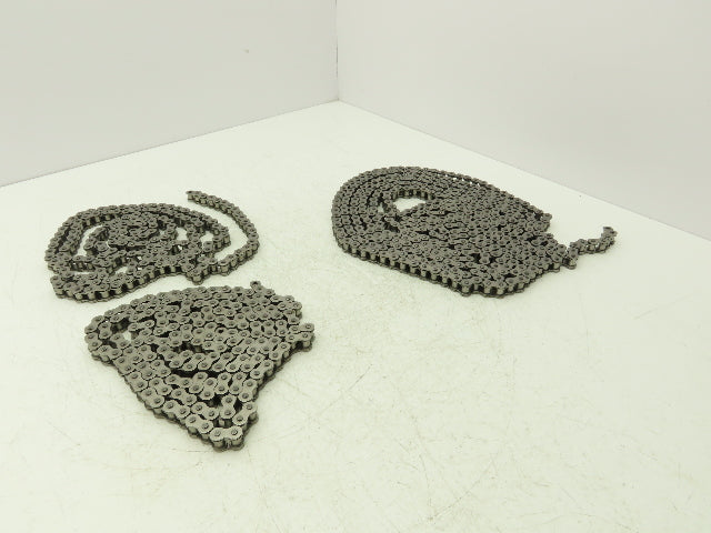 Sedis #35 Roller Chain 30' Total Length Stainless Steel 3 Pcs(2x 7'+1x16')