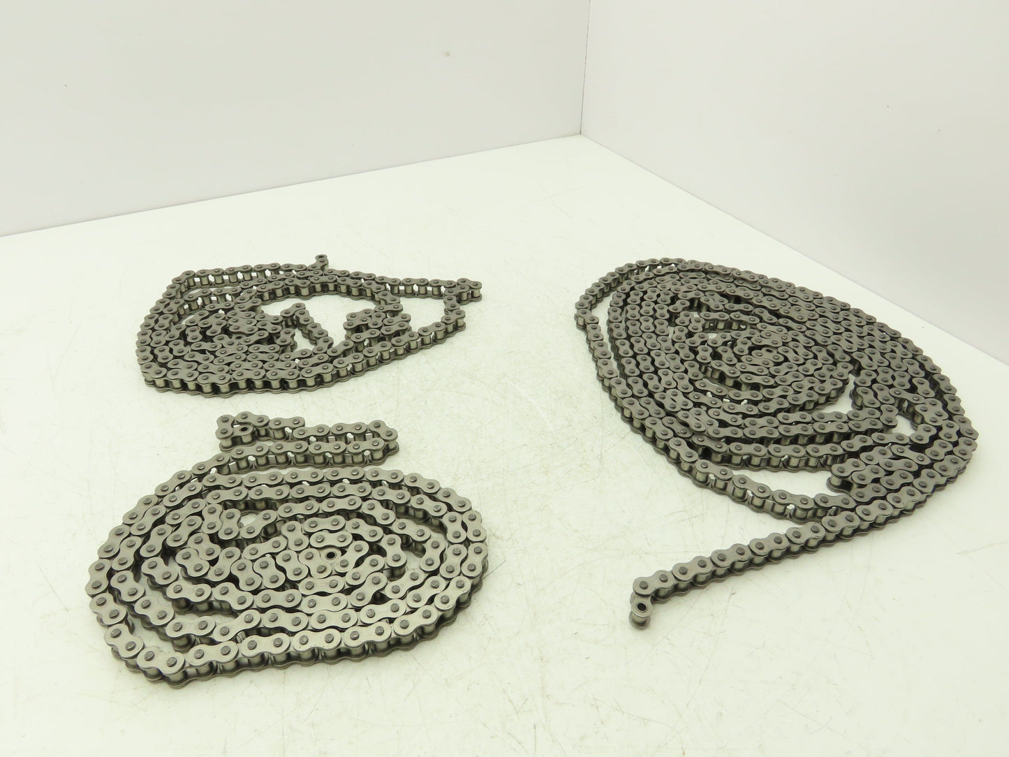 Sedis #35 Roller Chain 30' Total Length Stainless Steel 3 Pcs(2x 7'+1x16')