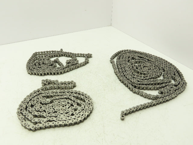 Sedis #35 Roller Chain 30' Total Length Stainless Steel 3 Pcs(2x 7'+1x16')