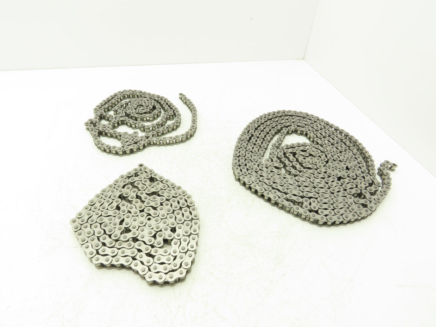 Sedis #35 Roller Chain 30' Total Length Stainless Steel 3 Pcs(2x 7'+1x16')