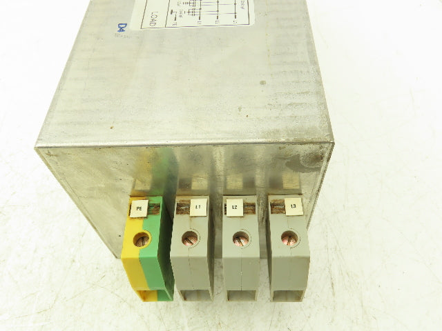 Siemens B84143-A150-R Line Filter 3x150A 440/250V 3Ph 6AWG