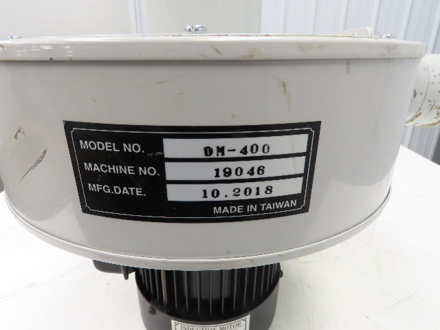 DM-400 10" Centrifugal Fan Blower 1Hp 3450rpm 230/460V 3Ph 4"x 4" Inlet/Outlet