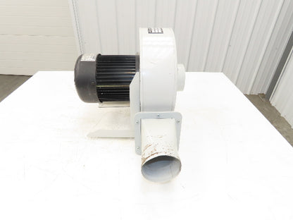 DM-400 10" Centrifugal Fan Blower 1Hp 3450rpm 230/460V 3Ph 4"x 4" Inlet/Outlet