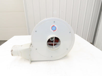 DM-400 10" Centrifugal Fan Blower 1Hp 3450rpm 230/460V 3Ph 4"x 4" Inlet/Outlet