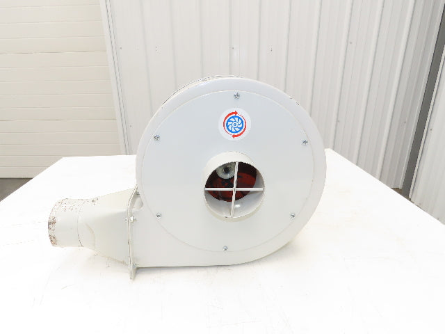 DM-400 10" Centrifugal Fan Blower 1Hp 3450rpm 230/460V 3Ph 4"x 4" Inlet/Outlet
