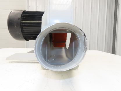 DM-400 10" Centrifugal Fan Blower 1Hp 3450rpm 230/460V 3Ph 4"x 4" Inlet/Outlet