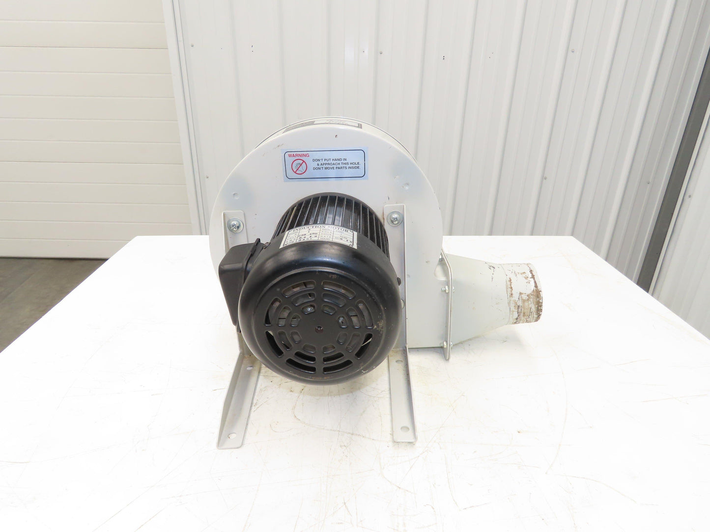 DM-400 10" Centrifugal Fan Blower 1Hp 3450rpm 230/460V 3Ph 4"x 4" Inlet/Outlet