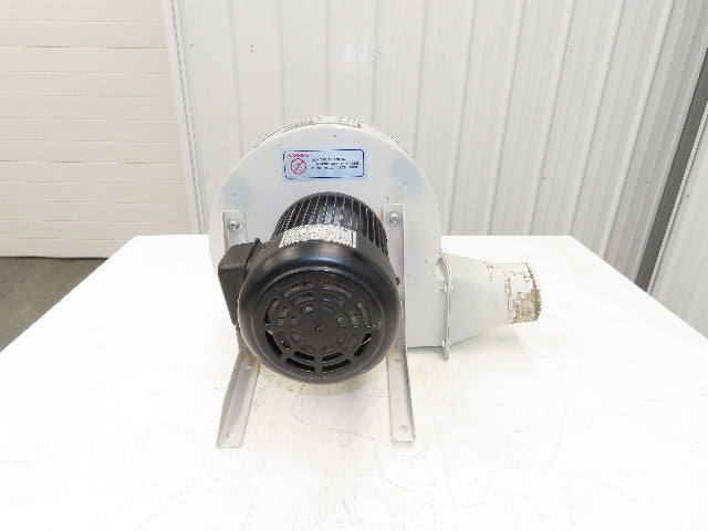 DM-400 10" Centrifugal Fan Blower 1Hp 3450rpm 230/460V 3Ph 4"x 4" Inlet/Outlet