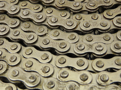 Diamond #35 Double Roller Chain Riveted 0.375" Pitch 49 Ft Length