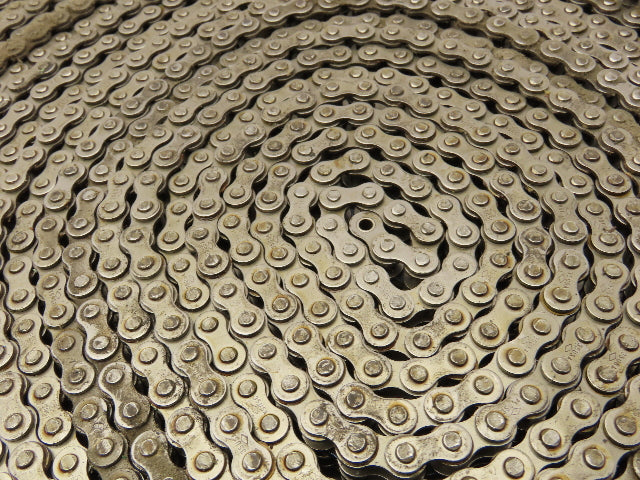 Diamond #35 Double Roller Chain Riveted 0.375" Pitch 49 Ft Length