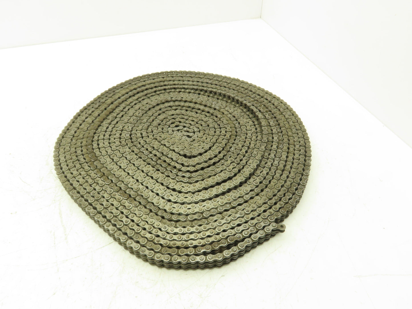 Diamond #35 Double Roller Chain Riveted 0.375" Pitch 49 Ft Length