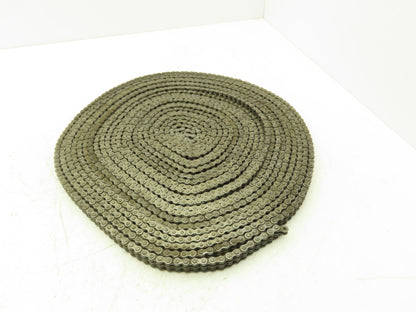 Diamond #35 Double Roller Chain Riveted 0.375" Pitch 49 Ft Length