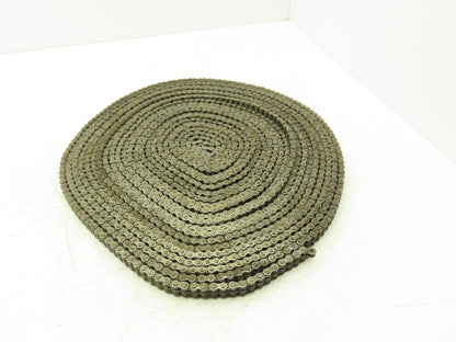 Diamond #35 Double Roller Chain Riveted 0.375" Pitch 49 Ft Length