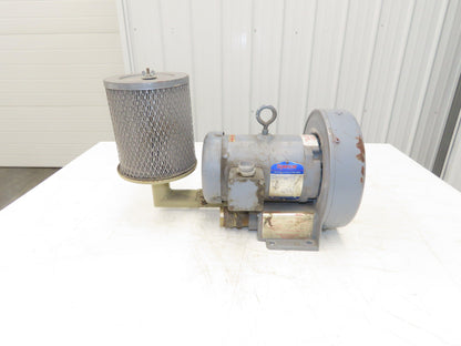 Spencer VB-003B-010 Vortex Regenerative Vacuum Blower 60CFM 1/2HP 230/460VAC 3PH
