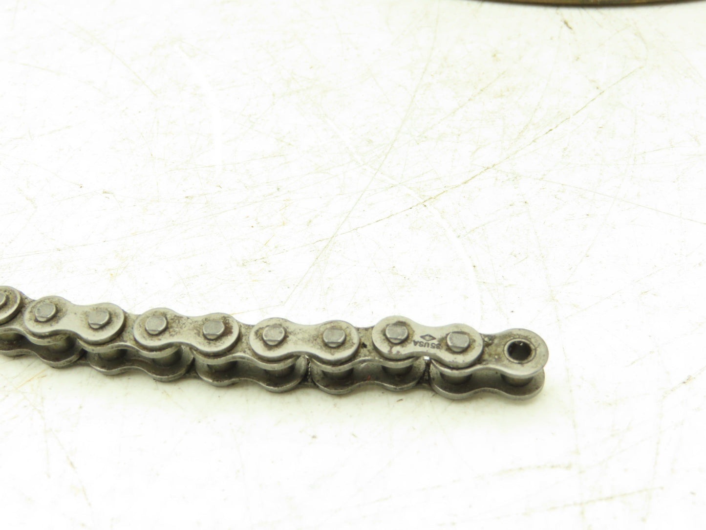 Diamond #35 Roller Chain Riveted 0.375 Pitch 42' Reel